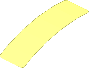 ~Sticker Back  0.8 x  3.8 (Formed)