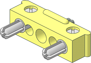 Electric Plug (Type 4) Twin Extra-Wide with Cable End