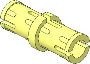 Technic Pin with Friction and Slots