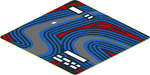 Sticker  1.9  x  1.9 with Track Map