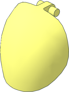 Constraction Shell  2 x  4 x  3.333 Shoulder Pad with Bar