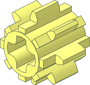 Technic Gear  8 Tooth Reinforced