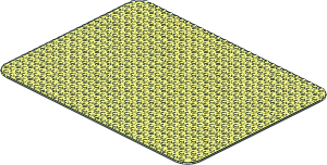 Baseplate 24 x 32 with Rounded Corners