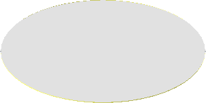 Sticker  2.9 x  2.9 Round with Chrome Silver Mirror