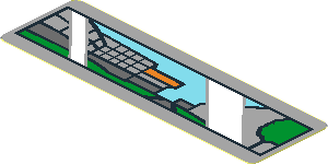 Sticker  0.9 x  2.9 with Land Rover Inside Rearview Mirror