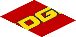 ~Sticker  0.8 x  3.0 with Castrol Edge Logo on Red Background Right - Second Face