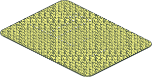 Baseplate 24 x 32 with Set 345 Dots Pattern