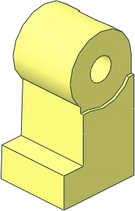 ~Minifig Leg Right Dual Mould