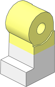Minifig Leg Right with White Lower Leg Pattern