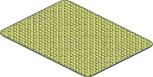 Baseplate 24 x 32 with Set 351 Dots Pattern