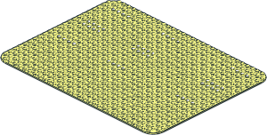 Baseplate 24 x 32 with Set 149 Dots Pattern