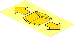 =Sticker  1.9 x  3.8 with Yellow Box and Arrows
