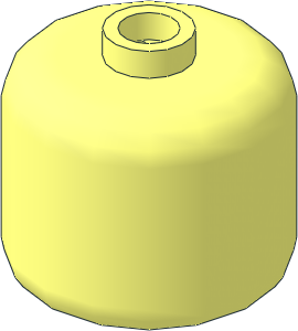 Minifig Head  2 x  2 x  1.333 Giant