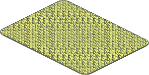 Baseplate 24 x 32 with Set 346 Dots Pattern
