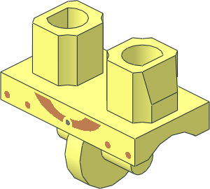 Minifig Hips with Scale Mail Pattern