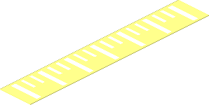 Sticker  4.1 x  0.7 with White Plimsoll Lines