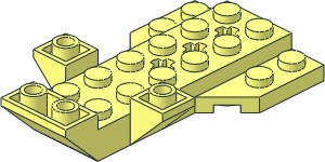 Car Base  4 x  7 with 3 Slopes Inverted