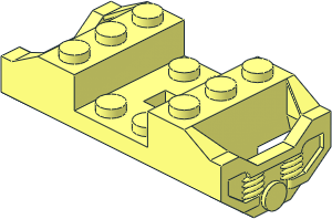 Train Wheel Bogie Single Axle without Wheelset