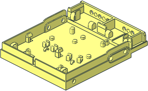 ~Electric Switch: Bottom Part with Side Plugs