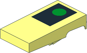~Electric Switch: Key Right with Green Signal Pattern