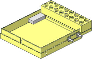 ~Electric Switch: Part Bottom without Front Face (Obsolete)