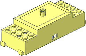 ~Electric Train Motor  9V Top Cover