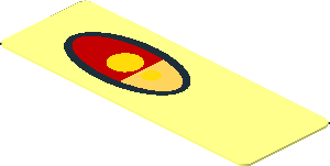 Sticker  0.6 x  1.7 with Tail Light