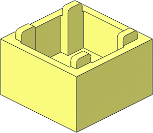 Container  2 x  2 x  1 Crate Reinforced