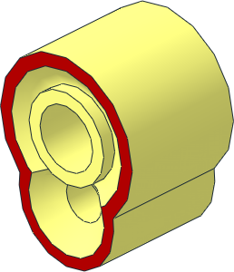 =Electric Mindstorms EV3 Colour Sensor Opto Support with Red Edge