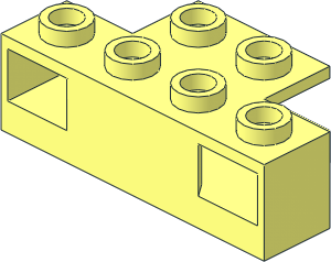Electric Train Light Prism  1 x  4 Holder