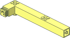 Scala Support  4 x 18 Bent 90 Degrees - with Connectors - Type 2
