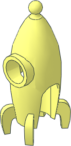 Minifig Headdress Rocket Costume