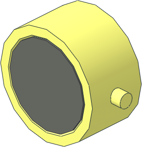 ~Magnet Cylindrical in Casing (Complete) (Obsolete)