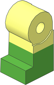 Minifig Leg Right with Bright Green Lower Leg Pattern