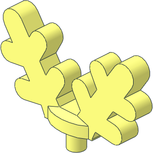 Animal Antlers with Pin