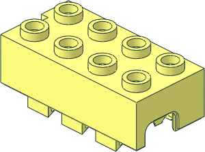 ~Electric Brick  2 x  4 x  1.333 Sensor Light - Top
