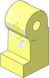 Minifig Leg Right with Racing Suit with White Ecoboost Logo and Triangles and Black Dotted Lines Pattern