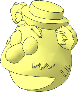 Minifig Head Muppet Bear