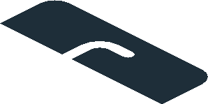 ~Sticker  0.8 x  1.9 with White LAZER Logo on Black Background Right  - First Face