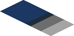 ~Sticker  0.8 x  4.1 with Black Air Vent on Red Background - Sixth Face