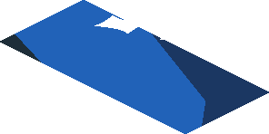 ~Sticker  0.8 x  1.9 with M-SPORT Logo on Black and Blue Background Right - Third Face