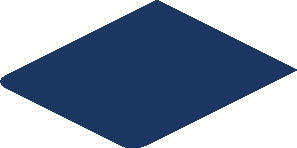 ~Sticker  0.8 x  4.0 with Light Blue Triangles on Blue Background - Fourth Face