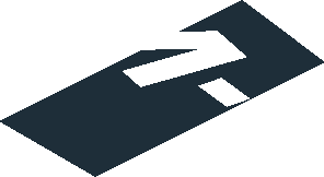 ~Sticker  1.2 x  3.9 with White M-SPORT on Black Background - Fourth Face