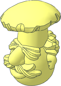 Minifig Head Muppet Chef