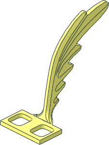 Minifig Tail Road Runner