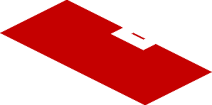 ~Sticker  0.8 x  4.1 with Silver Ferrari Horse and White CapitalSource Logos on Red Background - Fifth Face