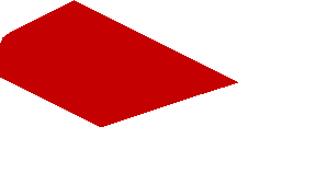 ~Sticker  0.8 x  1.6 with Black Triangle and White Sparco Logo on Blue Background Right -  Third Face