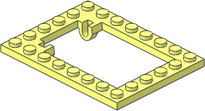 Plate  6 x  8 Trap Door Frame