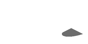 ~Sticker  1.8 x  3.0 with Black Triangle and Grey Air Vent on White Background Right - Sixth Face