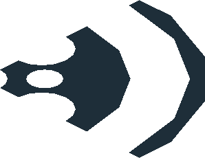 ~Sticker  0.8 x  2.2 with Black Car and Indicators on Grey Background - Wheel